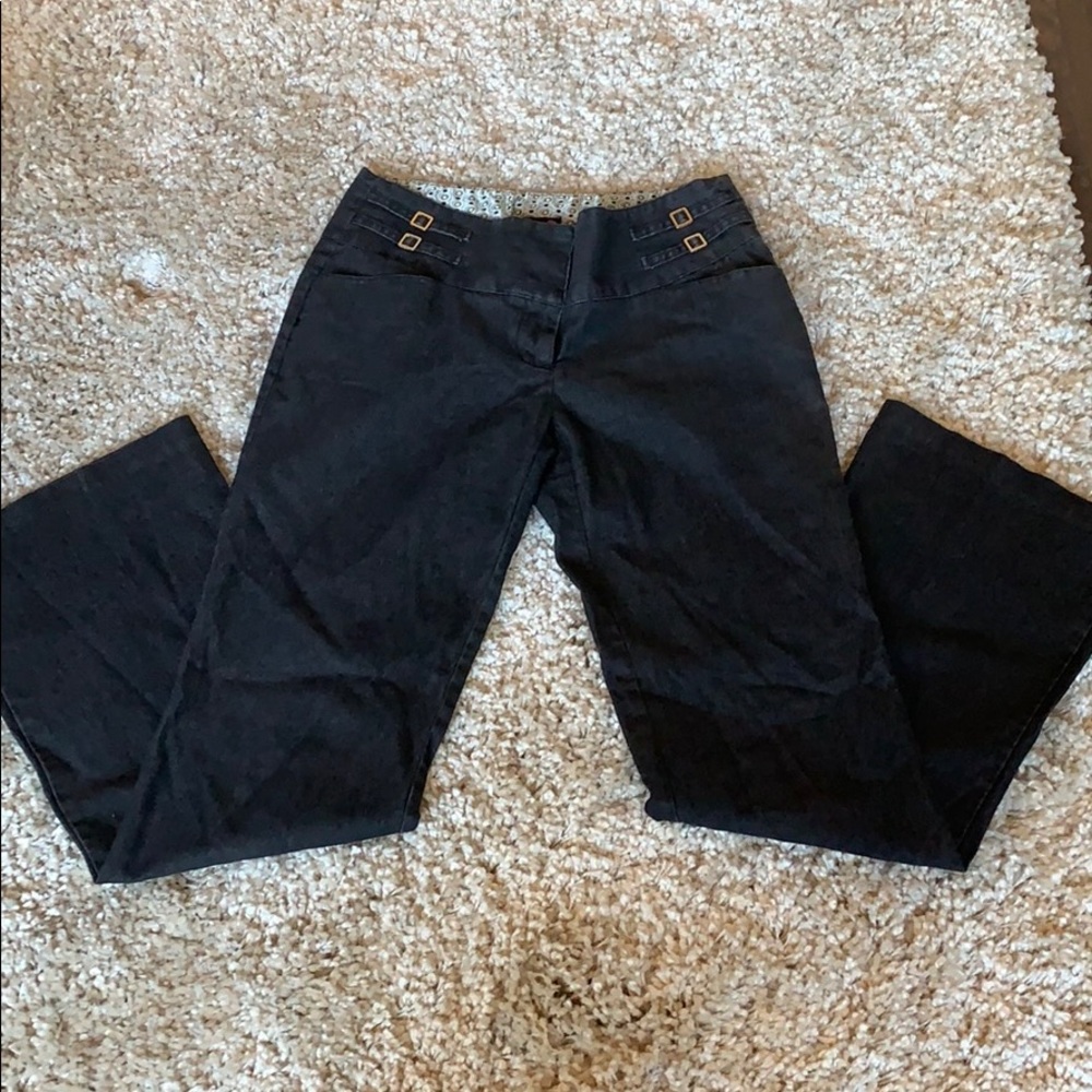 Flirtatious size 3 flare pants